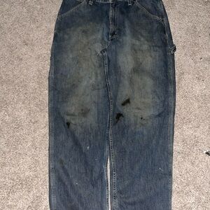 Grunge baggy carpenter jeans